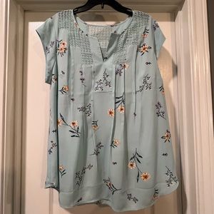 Daniel rainn 1x spring blouse